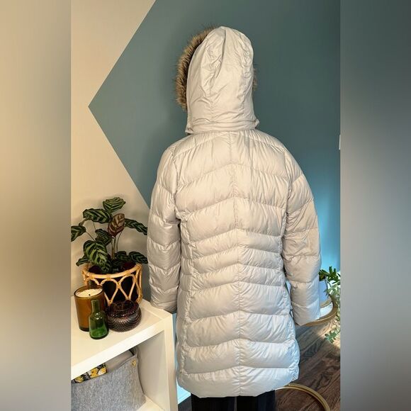 Marmot Montreal Women's 700 Down Puffer Coat - Glacier Grey | Size M - Picture 3 of 13